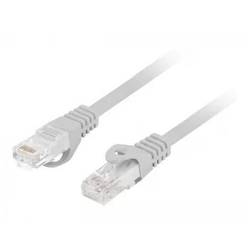 LANBERG PCU6-10CU-0150-S tinklo kabelis Cat6 U/UTP RJ-45 – RJ-45 1,5 m pilkas