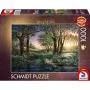 Dėlionė Schmidt Spiele Terry Redlin „Morning Magic at the Pond“ – 1000 dalių