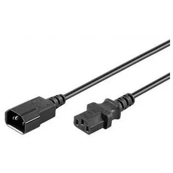 Prailginimo laidas Microconnect PE040670 7m 1 AC lizdas juodas