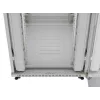 Stovimas serverinis spintos korpusas LANBERG FF01-8047-12SL 47U 800x1000 mm pilkas su priekinėmis ir galinėmis stiklinėmis durimis bei LCD skydelio vieta