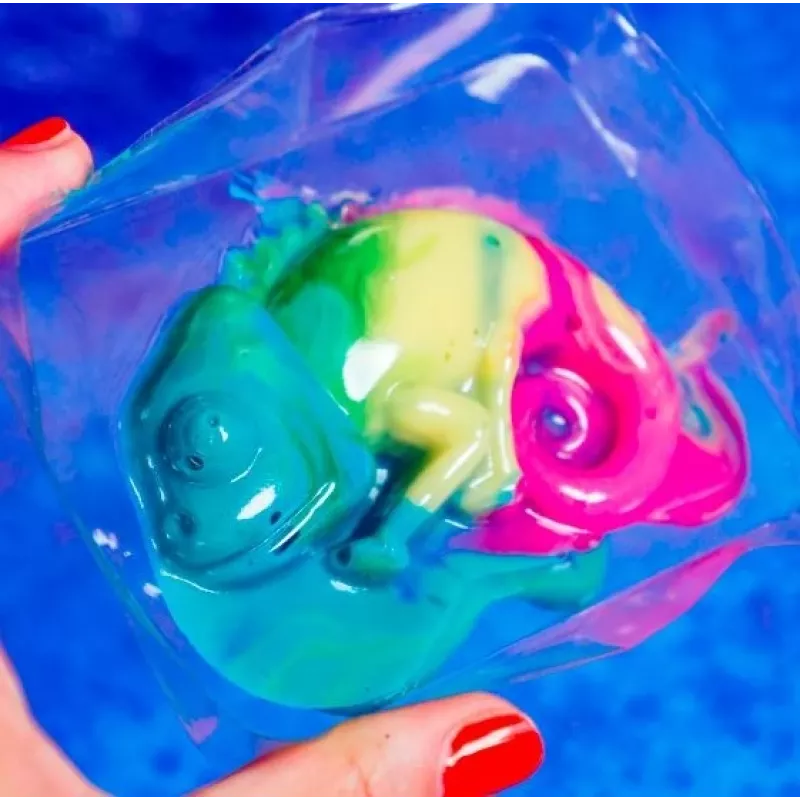 Liscianigiochi mokslo rinkinys Crazy Science Slime Chameleon 304-PL89246 – edukacinis gleivių eksperimentų rinkinys