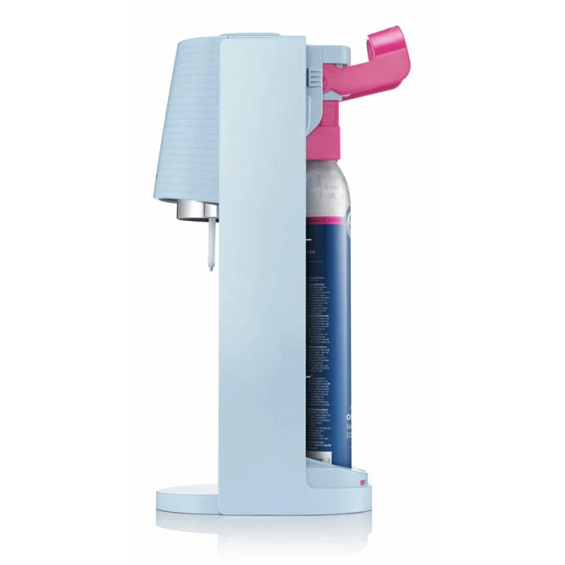 Sodos gaminimo aparatas SodaStream Terra šviesiai mėlynas QC su CO2 balionu ir 1 L PET buteliu