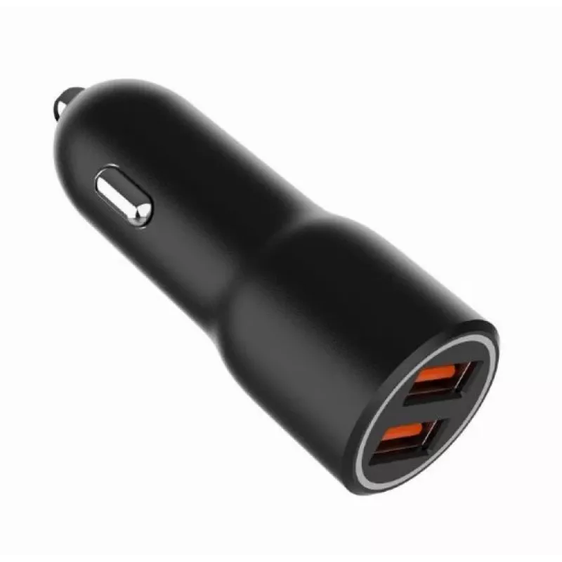 Automobilinis mobiliojo įrenginio įkroviklis Gembird TA-UC-A2QC36-CAR-01, 36 W, 12–24 V, cigaretinio žiebtuvėlio lizdui, juodas