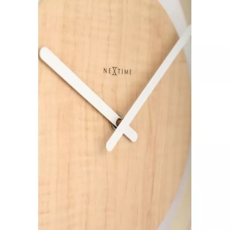 NeXtime klok 3046 Wood Loop, Ø30 cm, sieninis, medinis