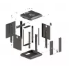 Sieninis stovas Lanberg WF11-3306-10B 6U juodas, 30 kg talpa