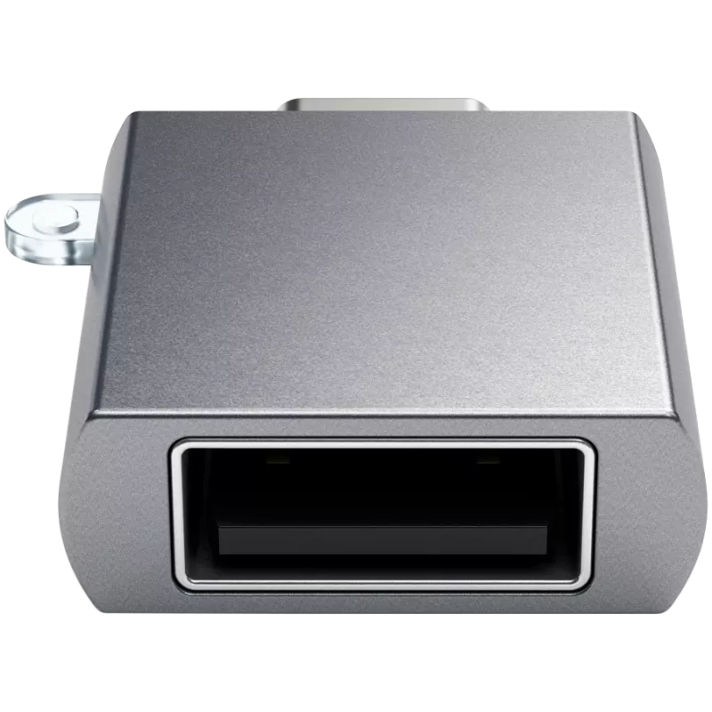 Satechi USB-C į USB 3.0 adapteris Space Gray – kompaktiškas ir aukštos kokybės