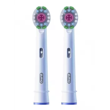 Šepetėlių galvutės Oral-B 3D WHITE EB18-2 – keičiamos galvutės, 2 vnt.