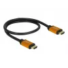HDMI kabelis DeLOCK 85729 2 m HDMI A tipas standartinis juodas auksinis