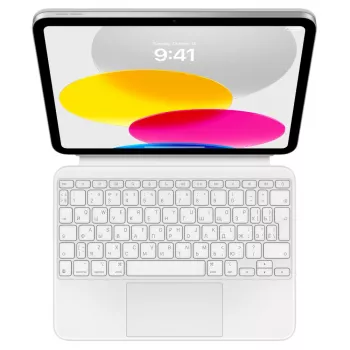 Apple Magic Keyboard Folio MQDP3RS/A QWERTY rusiškas belaidis su jutikliniu kilimėliu