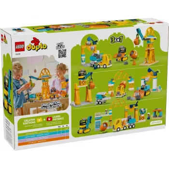 LEGO DUPLO 10476 3 viename Statybvietė ir transporto priemonės