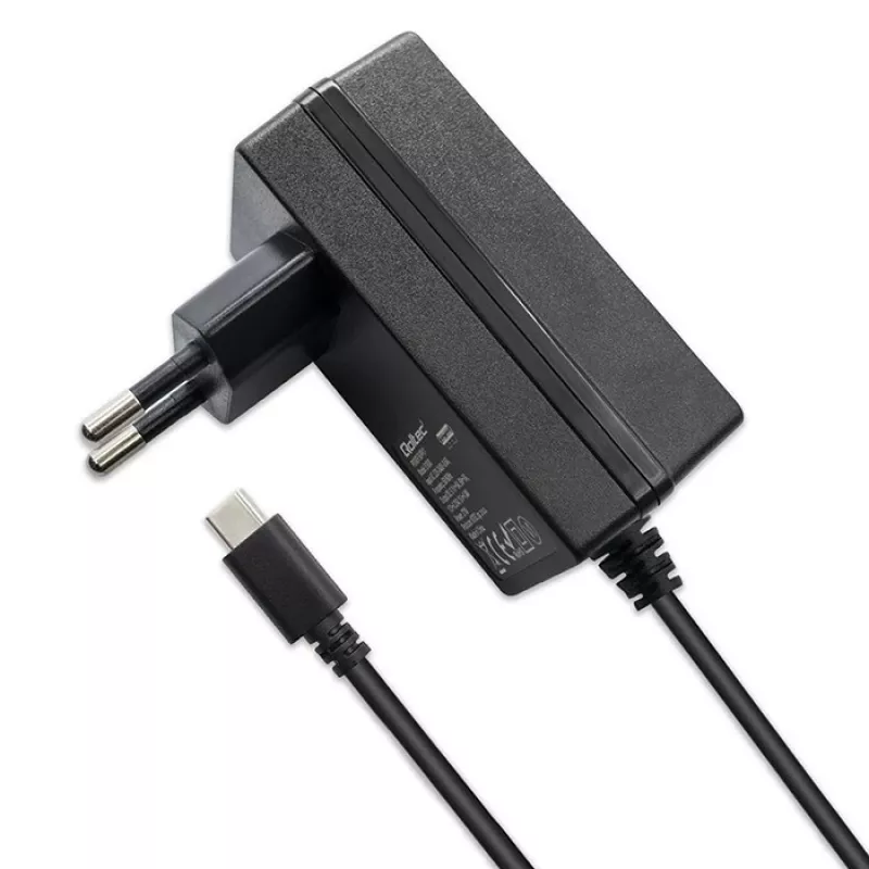 QOLTEC Super FAST PD greitasis įkroviklis, skirtas Raspberry Pi 5, USB-C, 27 W