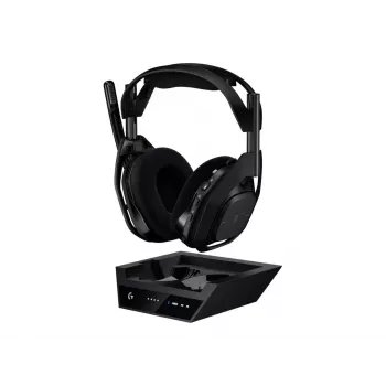 Logitech G Astro A50 X - Ausinės - uždedamos ant ausų - Bluetooth / LIGHTSPEED - belaidės - Juodos
