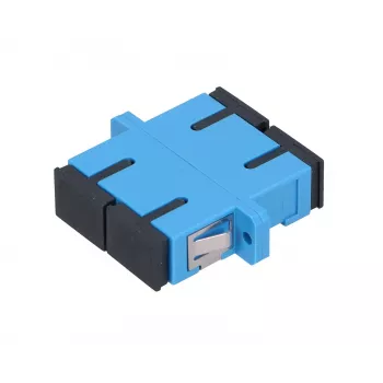 Optiminis adapteris Extralink SC/UPC Single-mode Duplex, mėlynas, SC/UPC jungtys