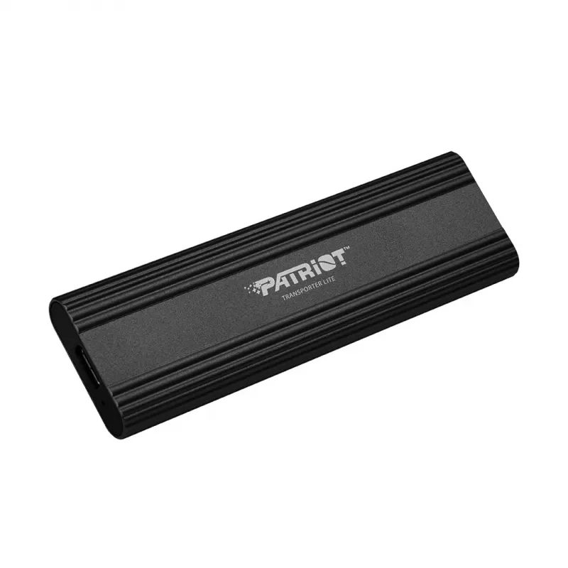 Išorinis SSD PATRIOT TRANSPORTER Lite 1TB (USB 3.2 Gen 2, 1000 MB/s, aliuminis, USB-C)