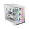 LC-Power Gaming 8001W Pro-Storm Light Midi Tower ATX kompiuterio korpusas, baltos spalvos (LC-8001W-ON)