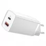 Baseus CCGAN2L-B02 Įkroviklis AC Greitasis Įkrovimas 20V 1xUSB 1xType-C Baltas