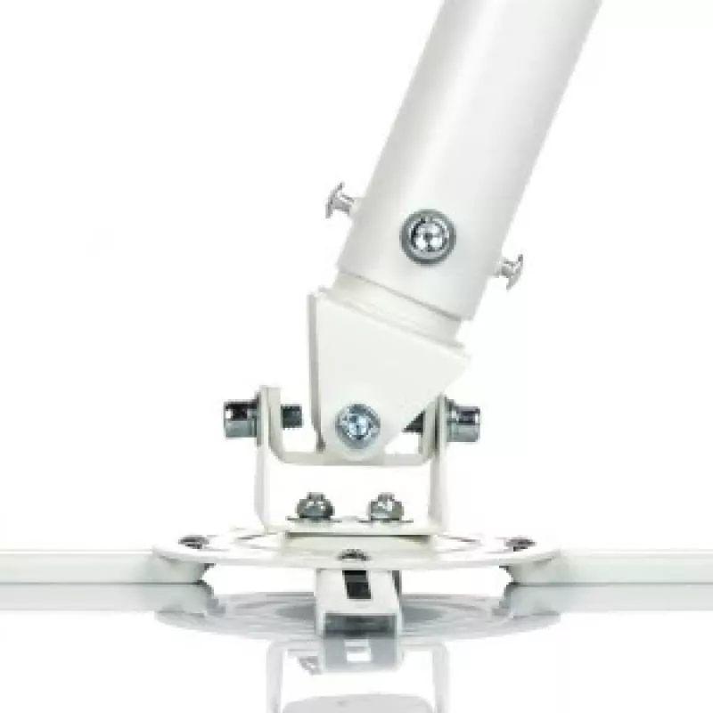 Lubinis projektoriaus laikiklis P-107W 45-76 cm baltas 15 kg