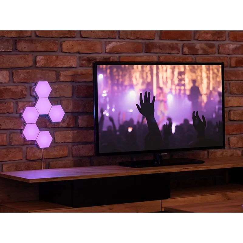 Įleidžiamas RGB LED skydelis TRACER Smart Hexagon Tracer 47256 Ambience TRAOSW47256
