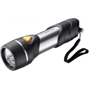 Rankinis žibintuvėlis Varta Day Light Multi LED F30 juodas sidabrinis geltonas