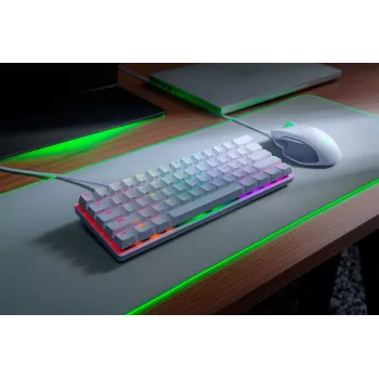 RAZER Huntsman Mini Mercury Ed. Purple Switch - US Layout klaviatūra