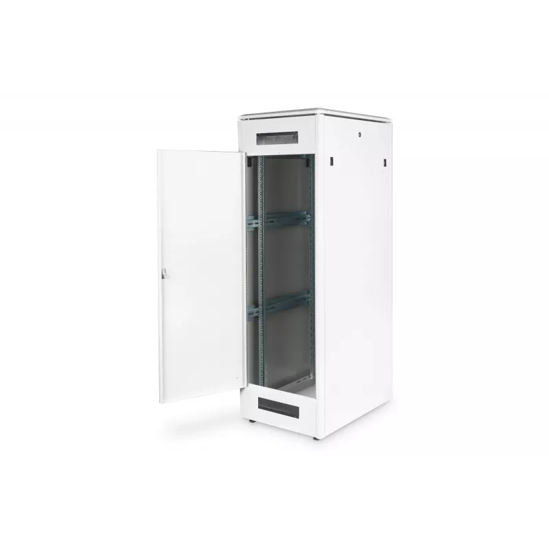 DIGITUS 36HE Unique tinklo spinta 600x800 mm stiklinės durys pilka
