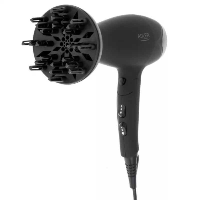 Adler AD 2267 plaukų džiovintuvas juodas, 2500 W