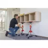 Lubų ir montavimo atrama Bessey STE90 reguliuojama 575–910 mm su pompine rankena