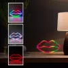 Neoninė lemputė MANTA SNL61RGB LIPS RGB spalvų kintanti dekoratyvinė iškaba
