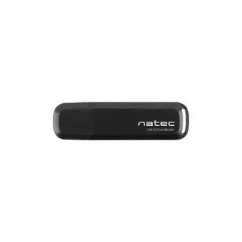 Kortelių skaitytuvas NATEC Scarab 2 USB 3.2 Gen 1 Type-A – MicroSD/SD palaikymas, 5000 Mbit/s, juodas