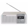 Nešiojamas radijo imtuvas BLAUPUNKT PP14BT su Bluetooth, MP3, MicroSD, USB ir žadintuvu — 6 W, baterija/maitinimas tinklu, 230×118×90 mm