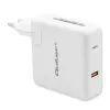 Qoltec GaN Charger FAST 108W | 5-20V | 3-4.7A | USB C | Baltas