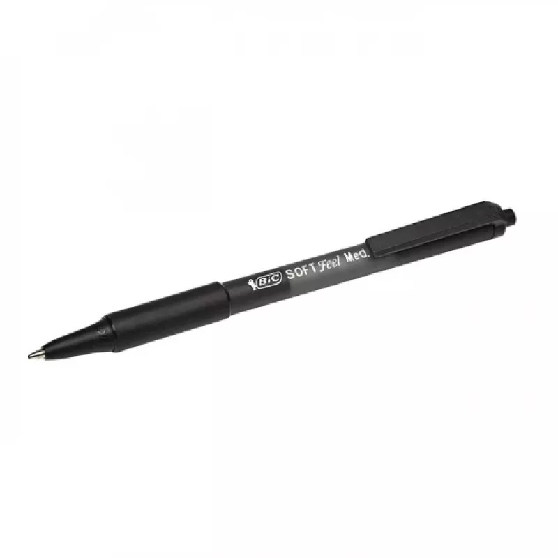 BIC SOFTFEEL CLIC tušinukas 1,0 mm, juodas, 1 vnt. 914360