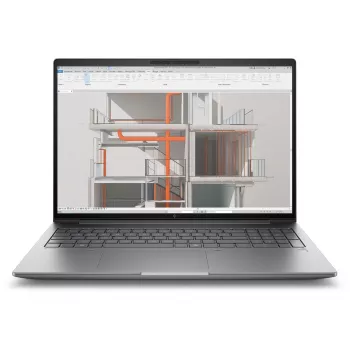 HP ZBook X G1i mobilioji darbo stotis – Intel Core Ultra 7 255H / 2 GHz – Win 11 Pro – NVIDIA RTX PRO 500 Blackwell / Intel Arc 140T – 32 GB RAM – 1 TB SSD NVMe, TLC – 40,6 cm (16 colių)