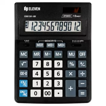 Eleven CDB1201-BK (EU) biuro skaičiuotuvas
