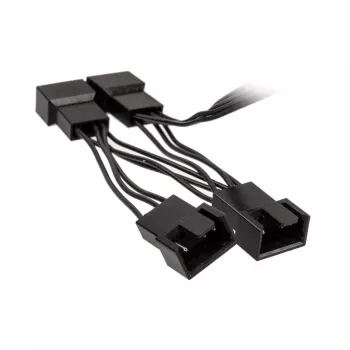 Kolink 1-to-4 PWM 35 cm ventiliatorių skirstytuvas, 4-pin PWM į 4×4-pin PWM + SATA