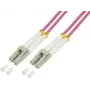 LogiLink FP4LC11 Skaidulinis optinis kabelis 100 m OM4 Rožinis (FP4LC11)