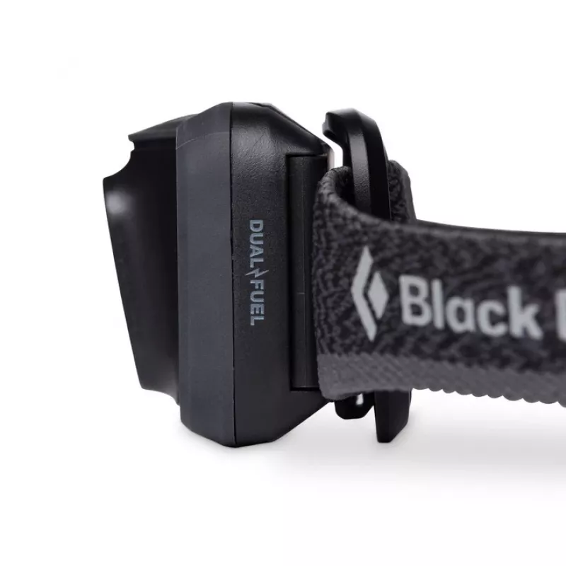 Kaktinė lemputė Black Diamond Spot 400 — 400 lm, LED, IPX8, AAA, spindulys 12–100 m, juoda