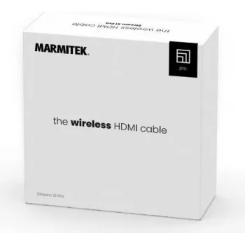 Belaidis HDMI kabelis Marmitek Stream S1 Pro 4K 60Hz – belaidis HDMI siųstuvas-imtuvas, iki 30 m atstumas