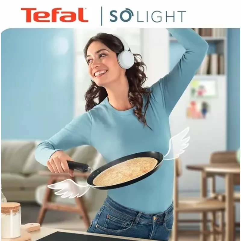 Blynų keptuvė Tefal H0563842 24 cm, titano danga, non-stick
