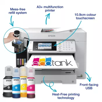 Epson EcoTank Pro ET-16685 daugiafunkcis rašalinis spausdintuvas A3, 4800 x 1200 DPI, 25 ppm, Wi-Fi