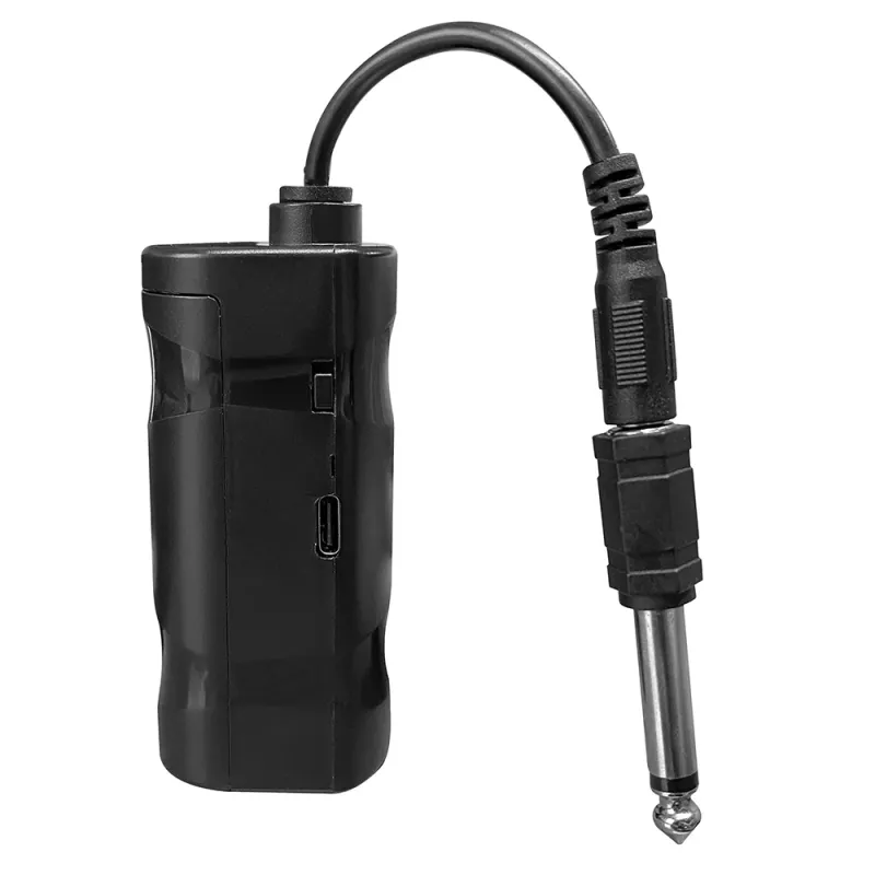 Belaidis karaokės mikrofonas MEDIA-TECH MT398, USB-C, baterija, 20 m veikimo atstumas, juodas