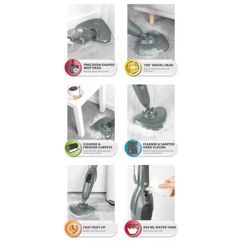 Beldray BEL01986VDER Clean and Refresh garinis valytuvas