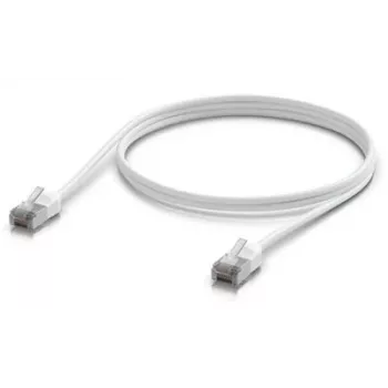 Laidinio tinklo kabelis Ubiquiti UACC-Cable-Patch-Outdoor-C6A-1M-W RJ-45 Cat6a 1 m baltas
