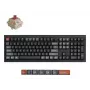Mechaninė pilno dydžio (100 %) klaviatūra Keychron V6 Ultra 8K — QWERTY, Bluetooth, RGB LED, juoda