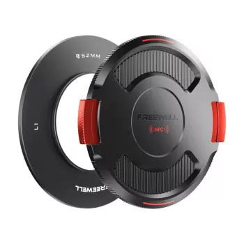 Freewell FW-L1-BL52 pagrindo žiedas 52 mm su dangteliu Real Locking VND sistemai
