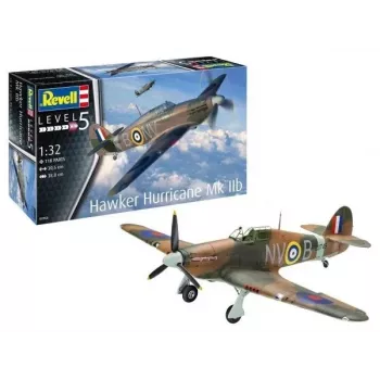Plastikinis modelis REVELL Hawker Hurricane MK IIB 1/32 mastelio lėktuvas