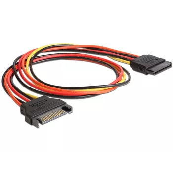 SATA maitinimo prailginimo laidas DeLOCK 60132 0,5 m