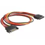 SATA maitinimo prailginimo laidas DeLOCK 60132 0,5 m