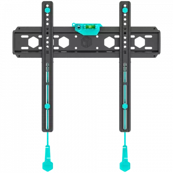 Grindinis TV stovas ONKRON FM5-B 35–65 colių (88,9–165,1 cm), VESA iki 400×400, maks. apkrova 68 kg, juodas