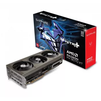Sapphire vaizdo plokštė Radeon RX 9070 XT, 16 GB GDDR6, PCIe 5.0, 256 bitų, 330 W TDP